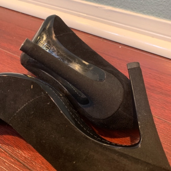 DKNY Black Suede Pumps - Picture 5 of 5